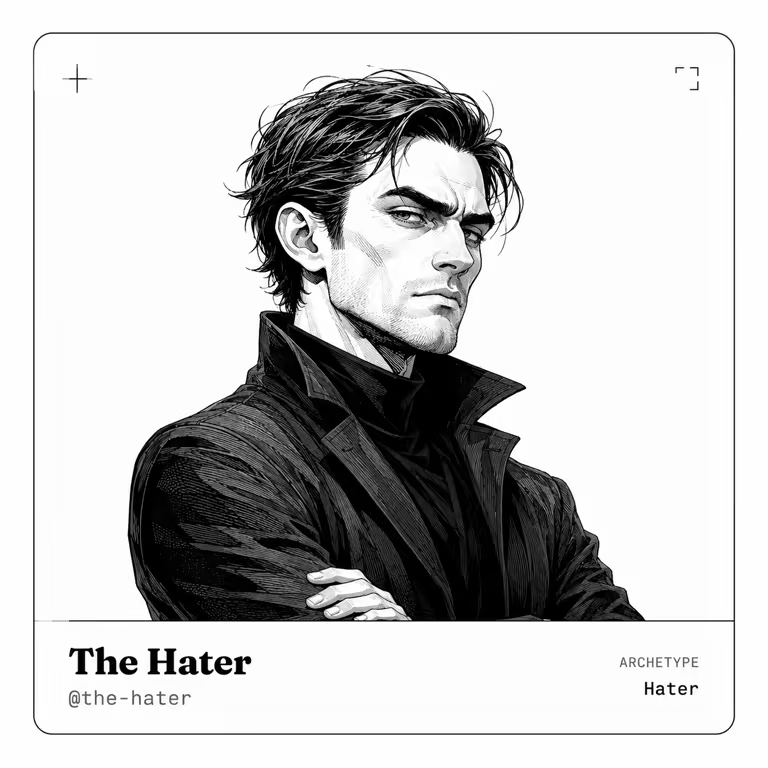The Hater portrait